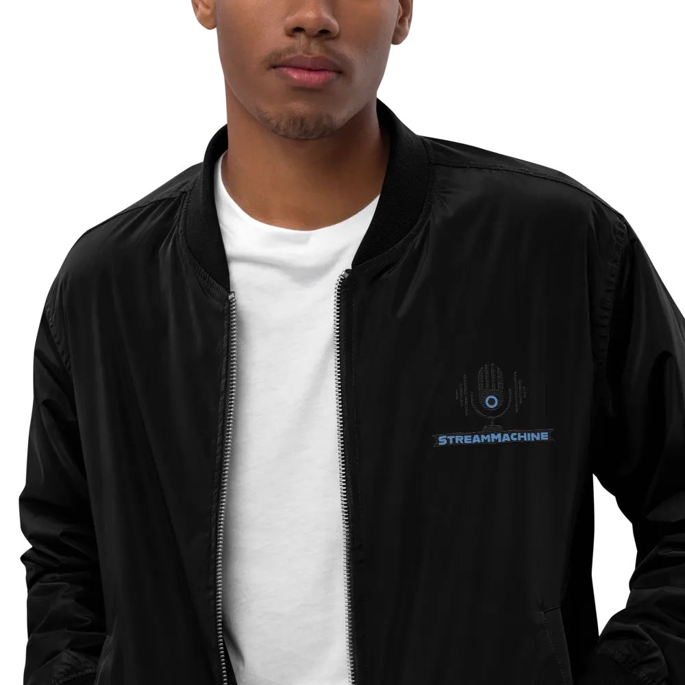 StreamMachine Premium Bomber Jacket product image (10)