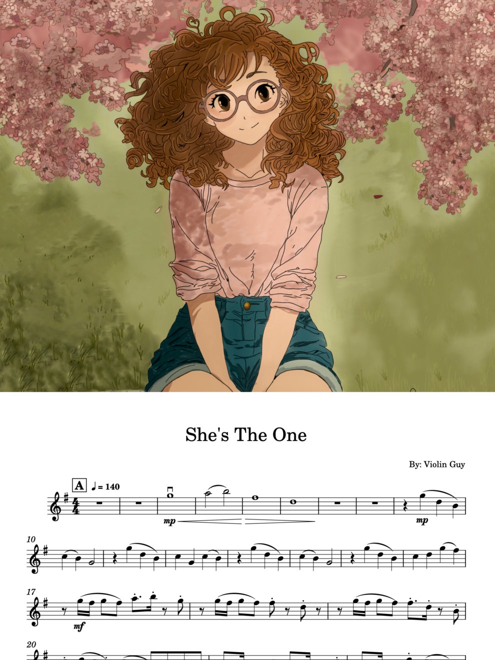 She's the One - Sheet Music product image (1)