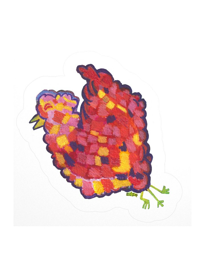 Chicken Majesty Sticker product image (2)