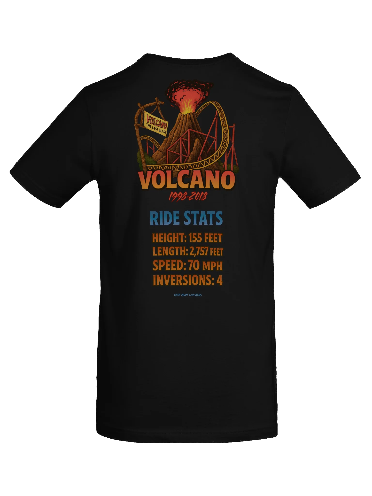 Volcano - The Blast Coaster Tee product image (8)