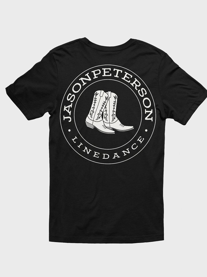 JPLinedance Classic - White Logo Bella Canvas T-Shirt product image (2)