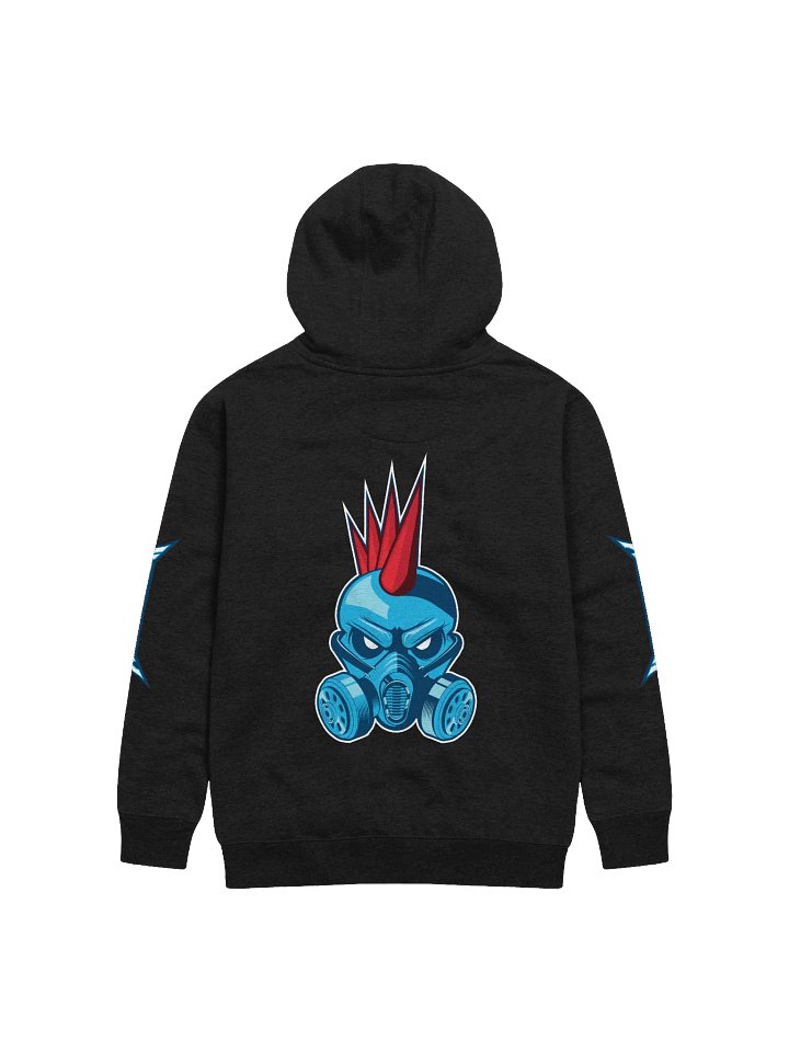 Wizen Mohawk Black with Logo Hoodie product image (2)