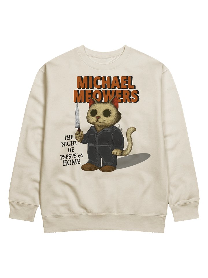 Michael Meowers (LIGHT) longsleeve product image (1)