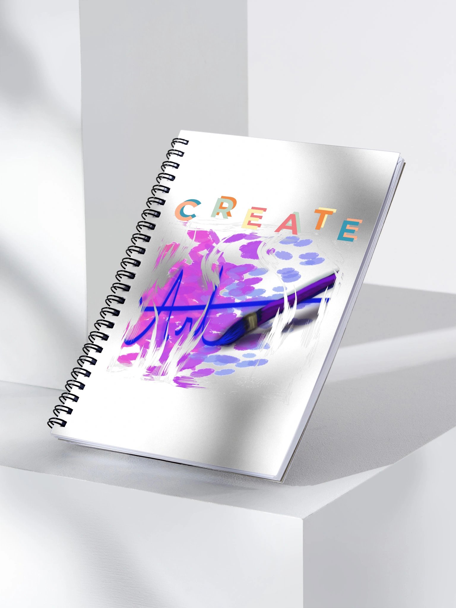 "Create Art" Spiral Notebook product image (3)