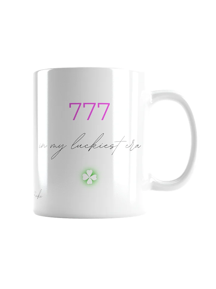 777 in my luckiest era🍀 mug product image (2)