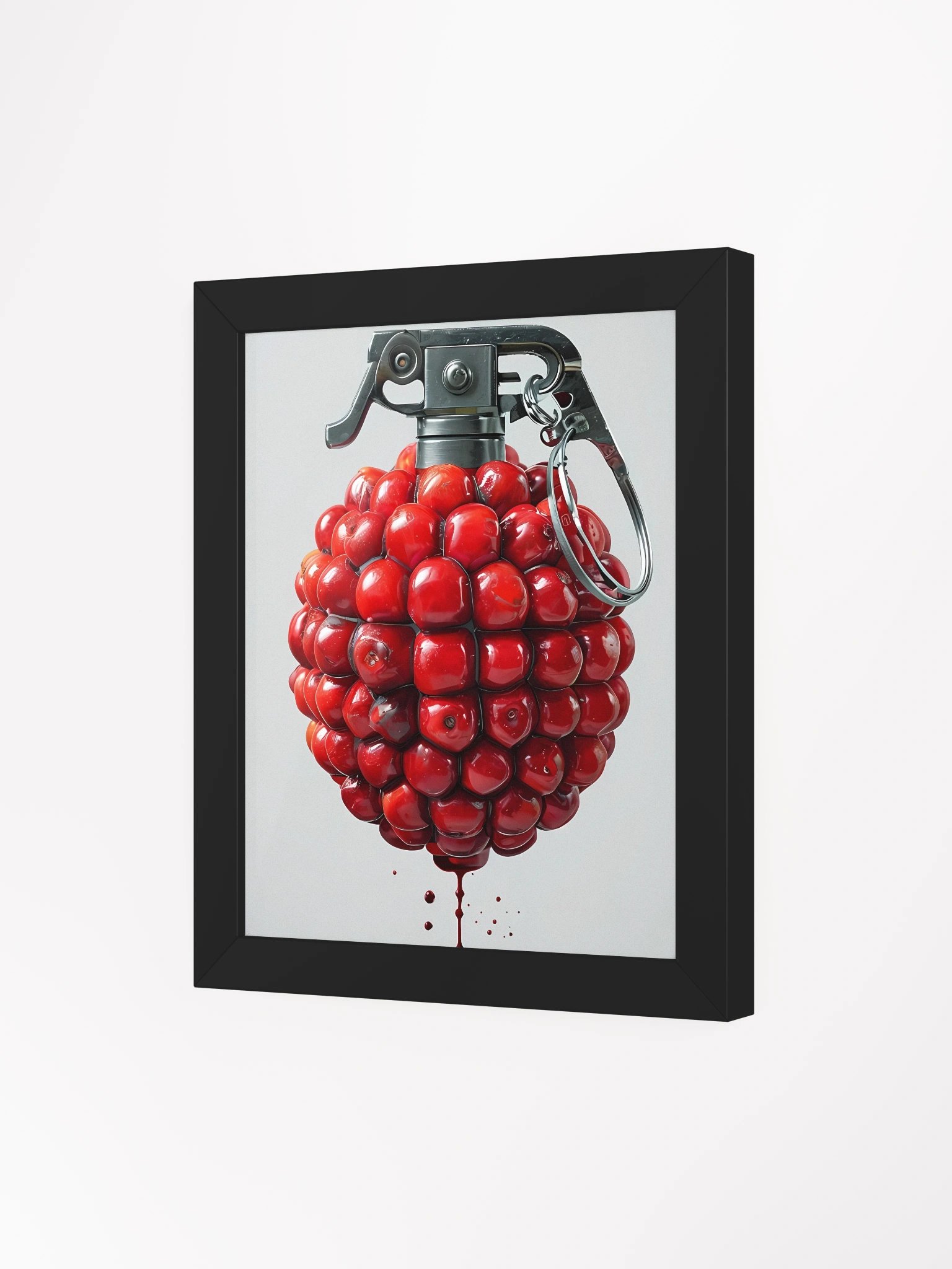 Cherry Explosion Framed Matte Poster product image (4)