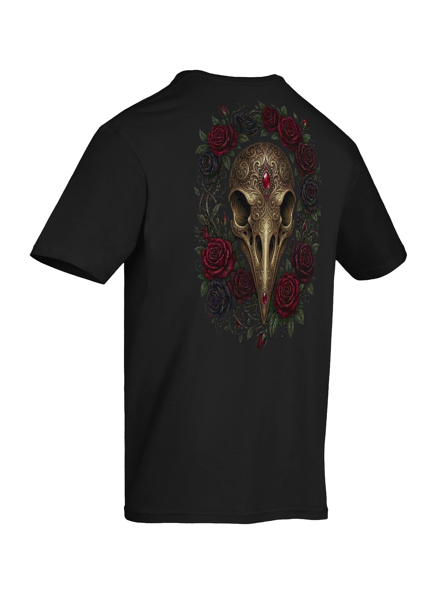 Raven Rose Gold Gothic Tee product image (8)