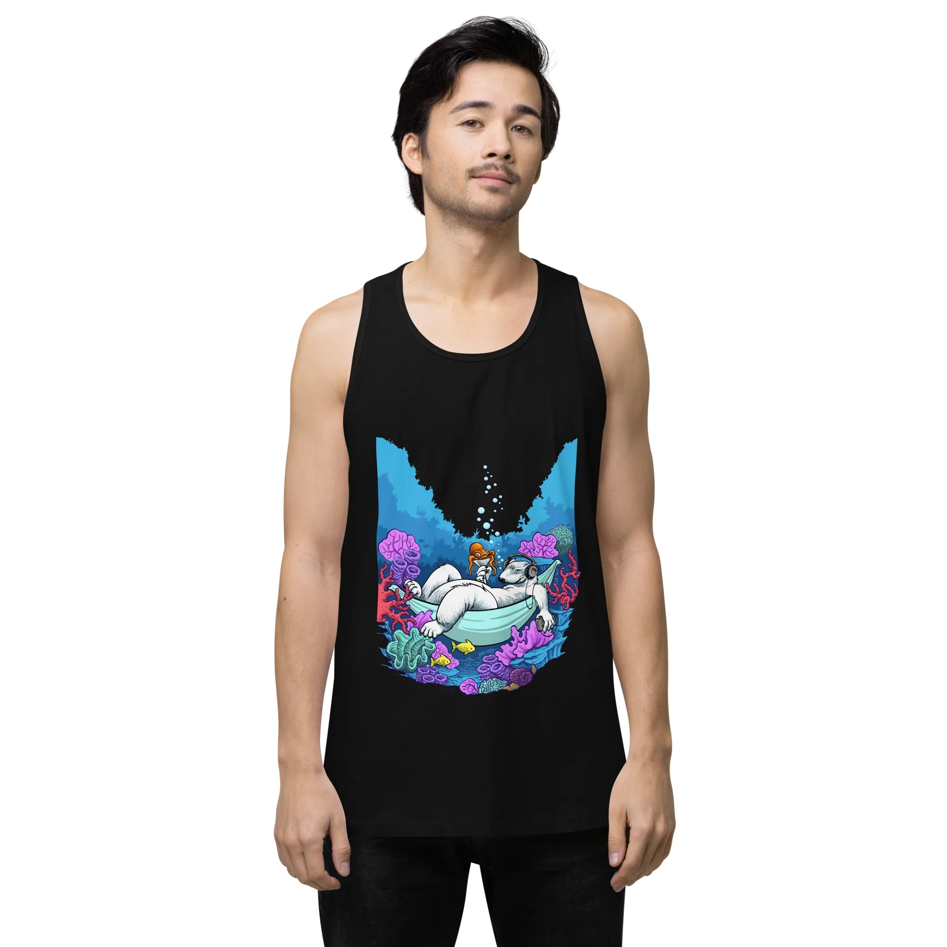 Polar Reef Bear singlet - male product image (8)