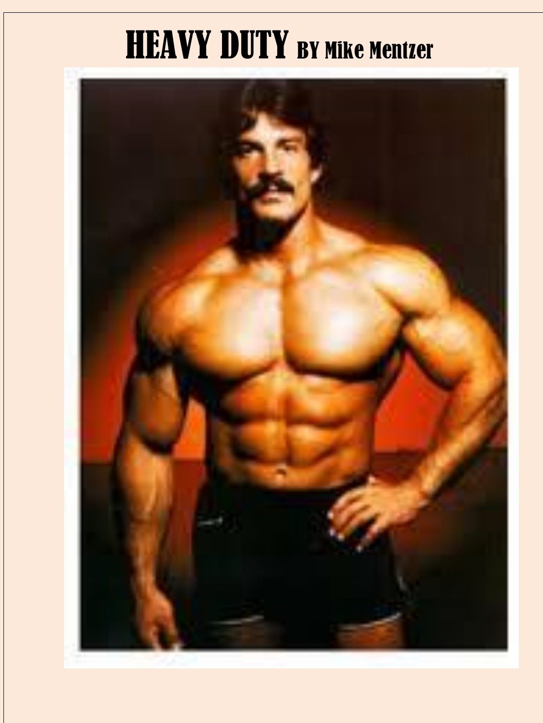 HEAVY DUTY Mike Mentzer LIBRO Pdf product image (1)