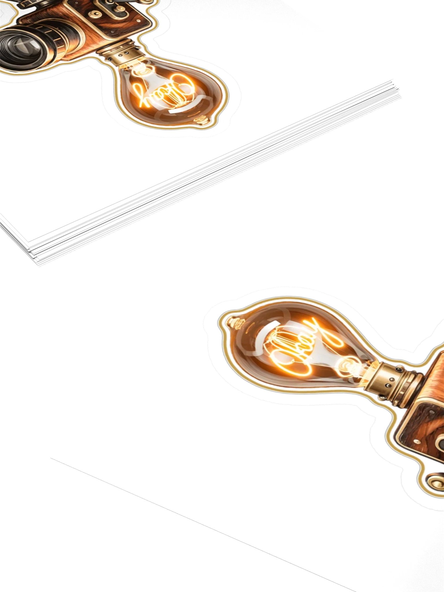 The Brass Veil — Okay Ideas Camera Sticker product image (4)