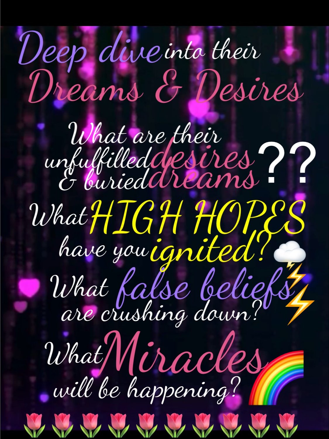 Personal Tarot Reading (30 min+) "Their current DREAMS & DESIRES about YOU ( & how they feel they could evolve in the shared FUTURE REALITY)" product image (1)