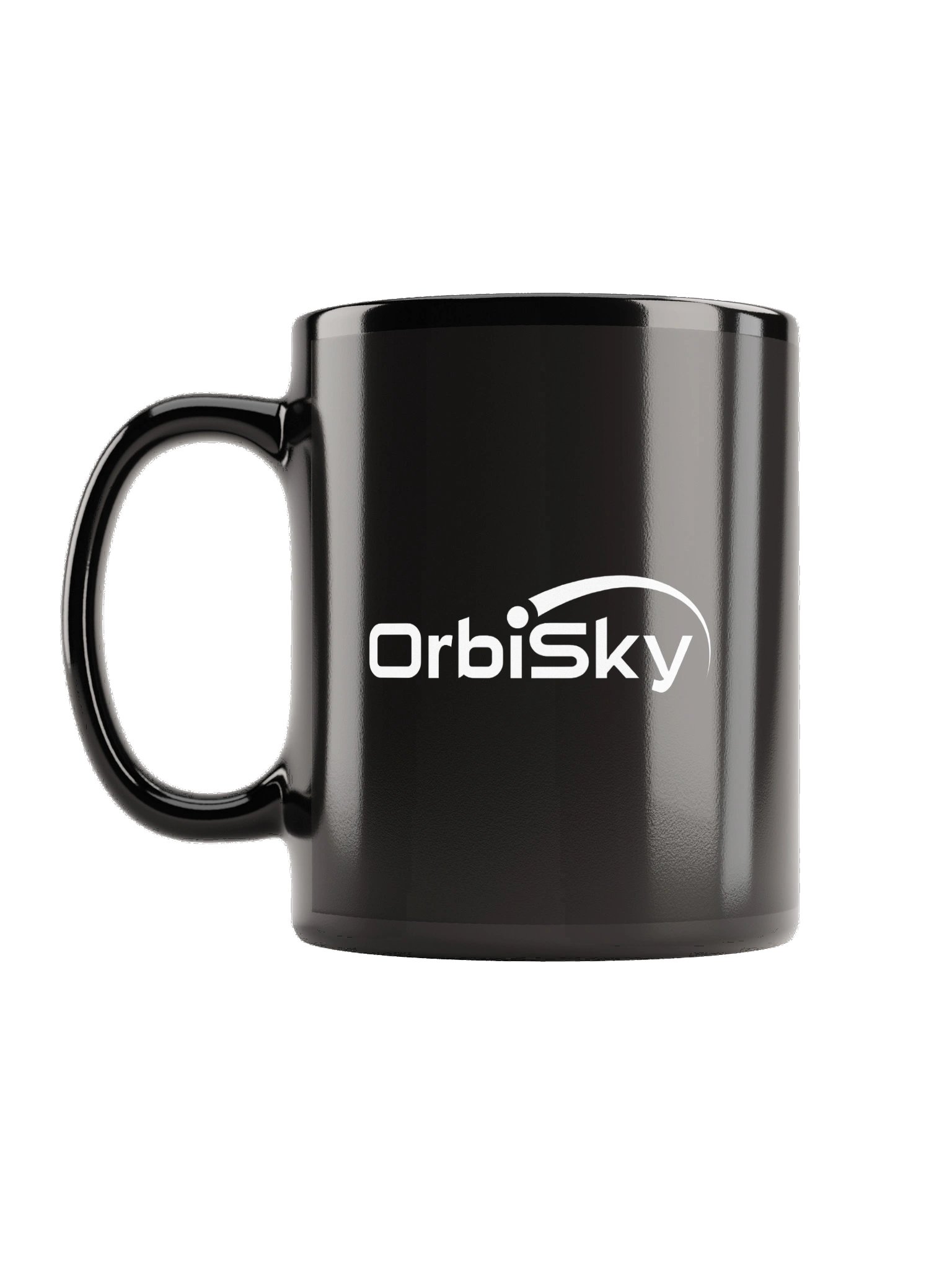 OrbiSky Black Ceramic Mug product image (2)