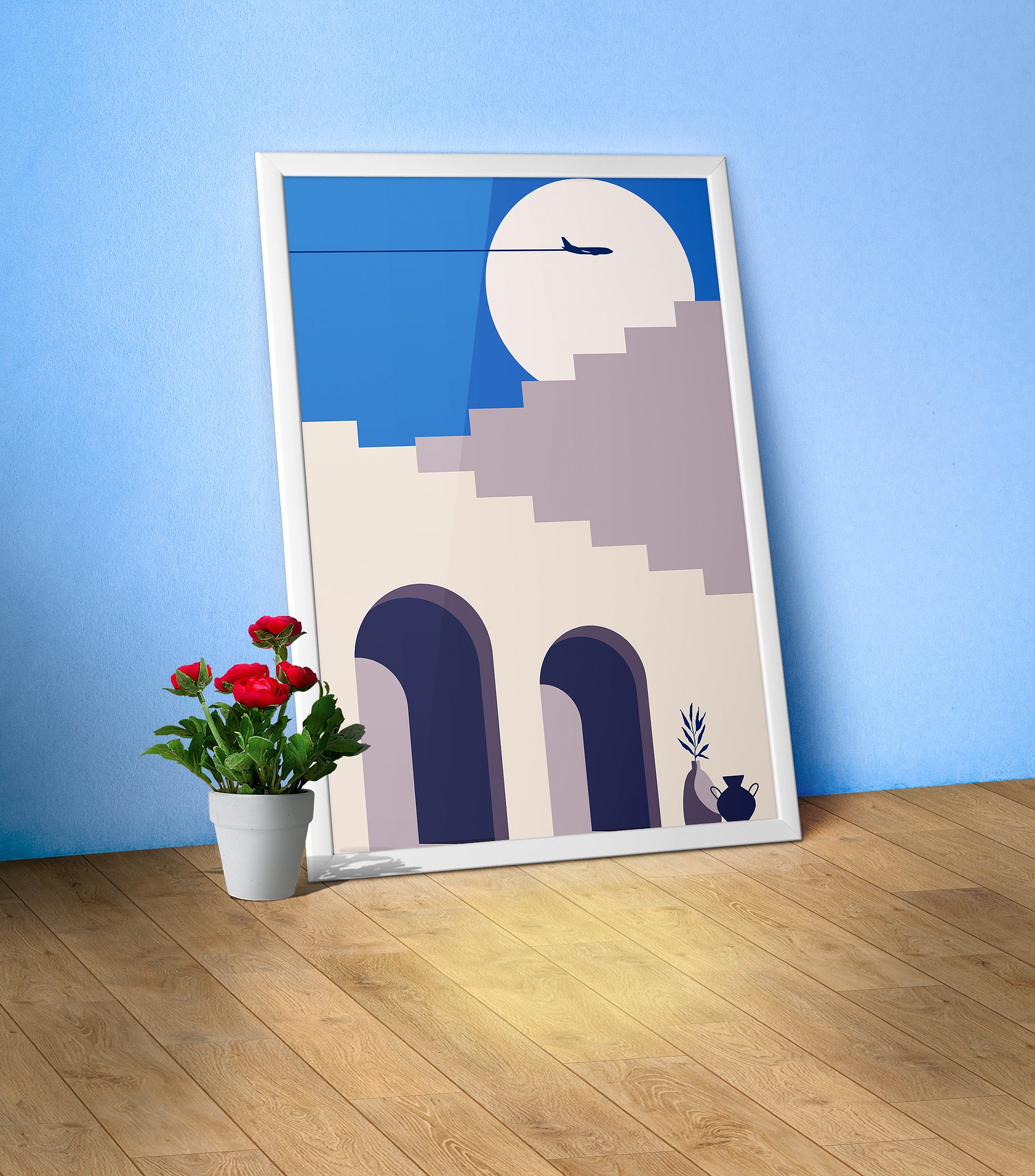 Boho, Boho decor: Egypt, Morocco, Tunisia poster — boho travel poster product image (1)