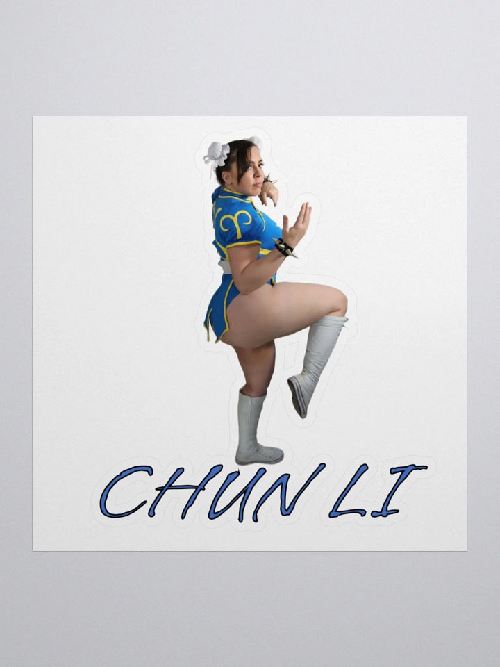 Chun Li KissCut Sticker product image (2)