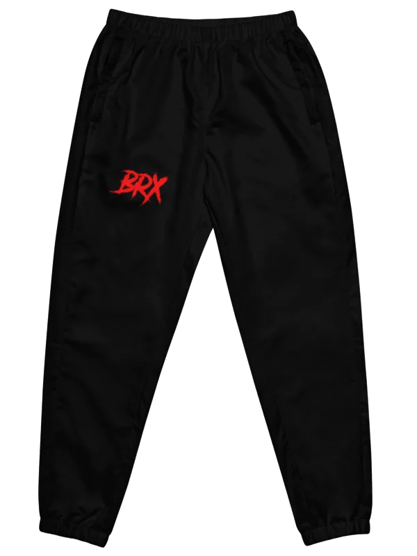 "BRX" TRACK PANTS (BLK) product image (1)