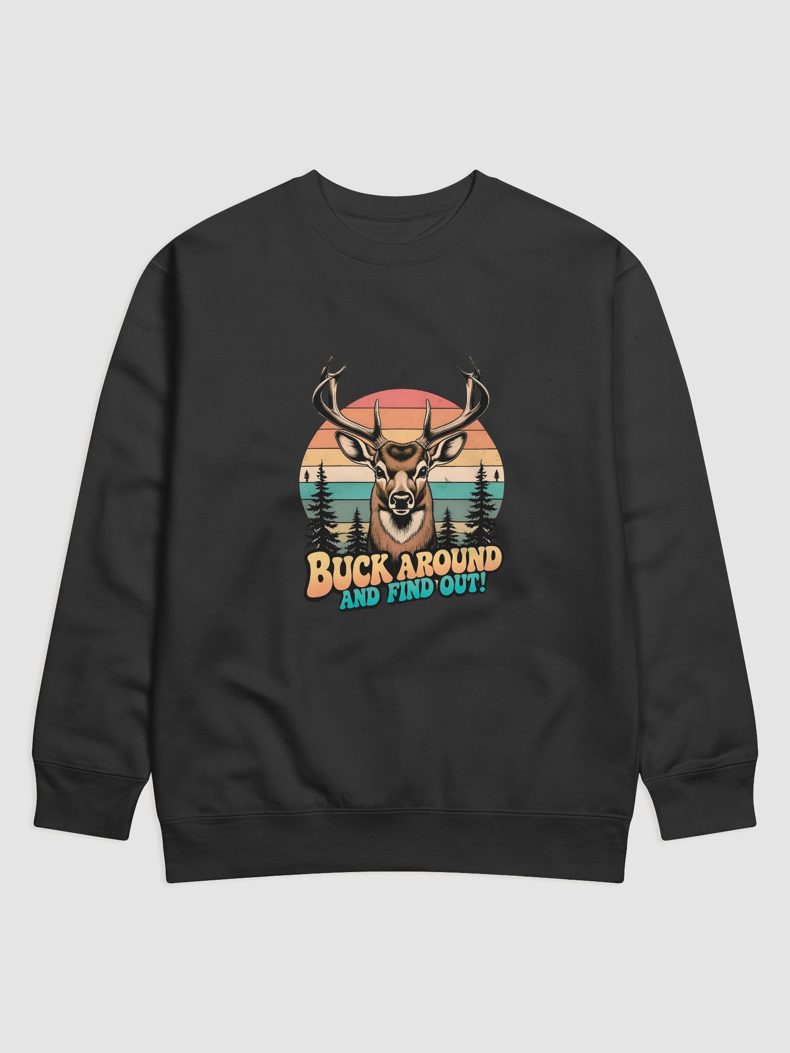 Buck Around Sunset Sweatshirt product image (1)