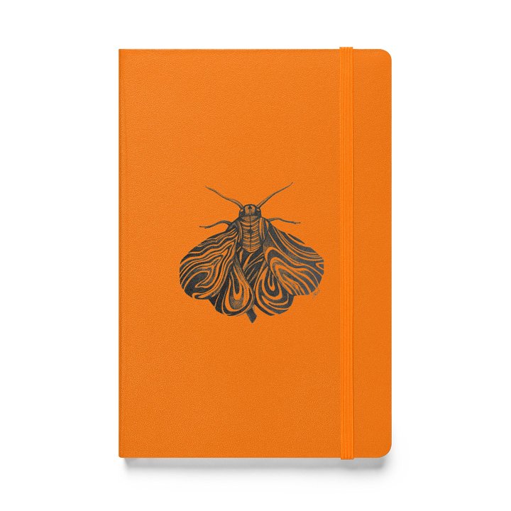 Moth - Hardcover Bound Notebook product image (1)