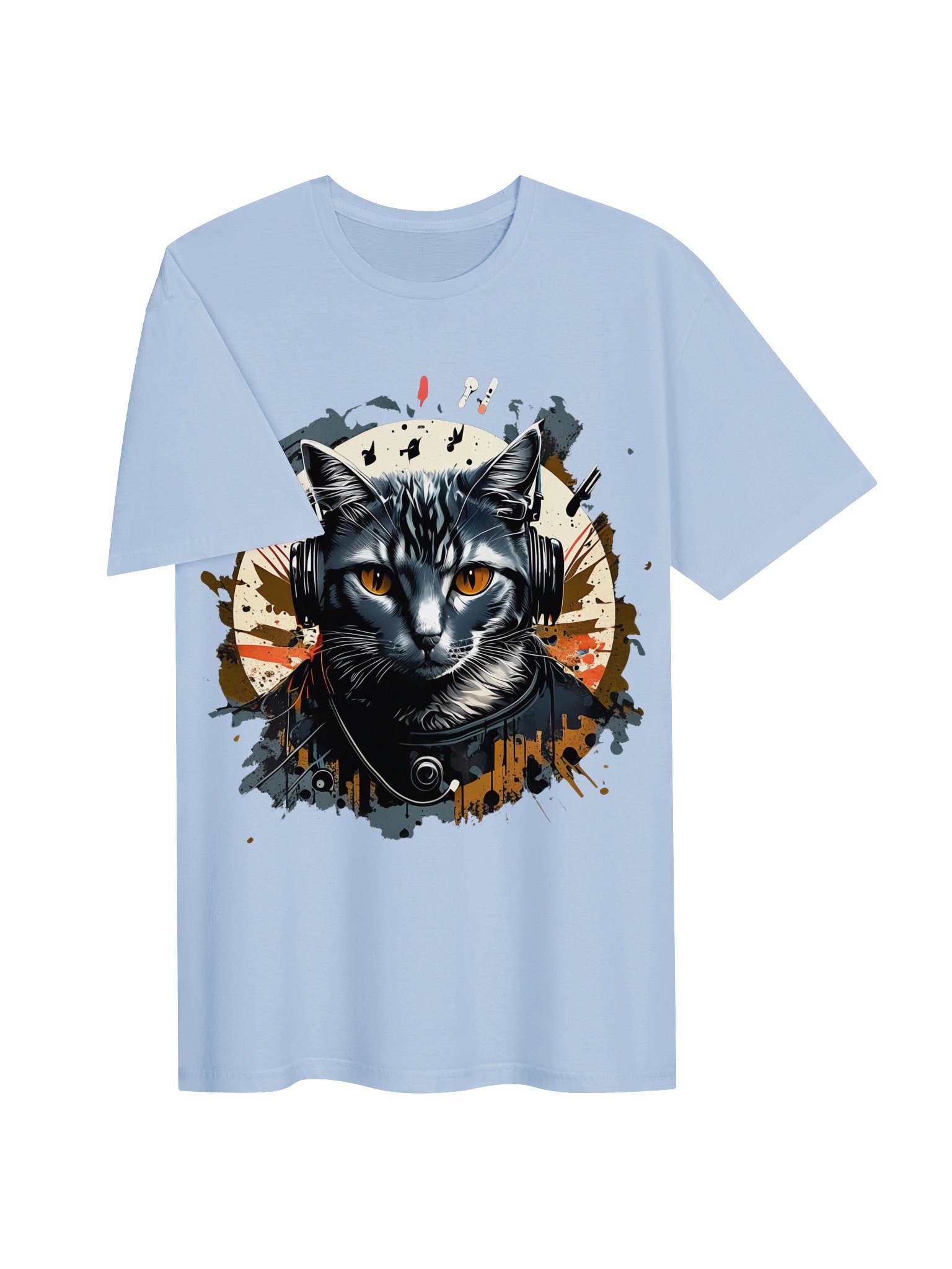 Black Cat T-Shirt | Fierce Gothic Cat Graphic Tee for Cat Lovers product image (13)