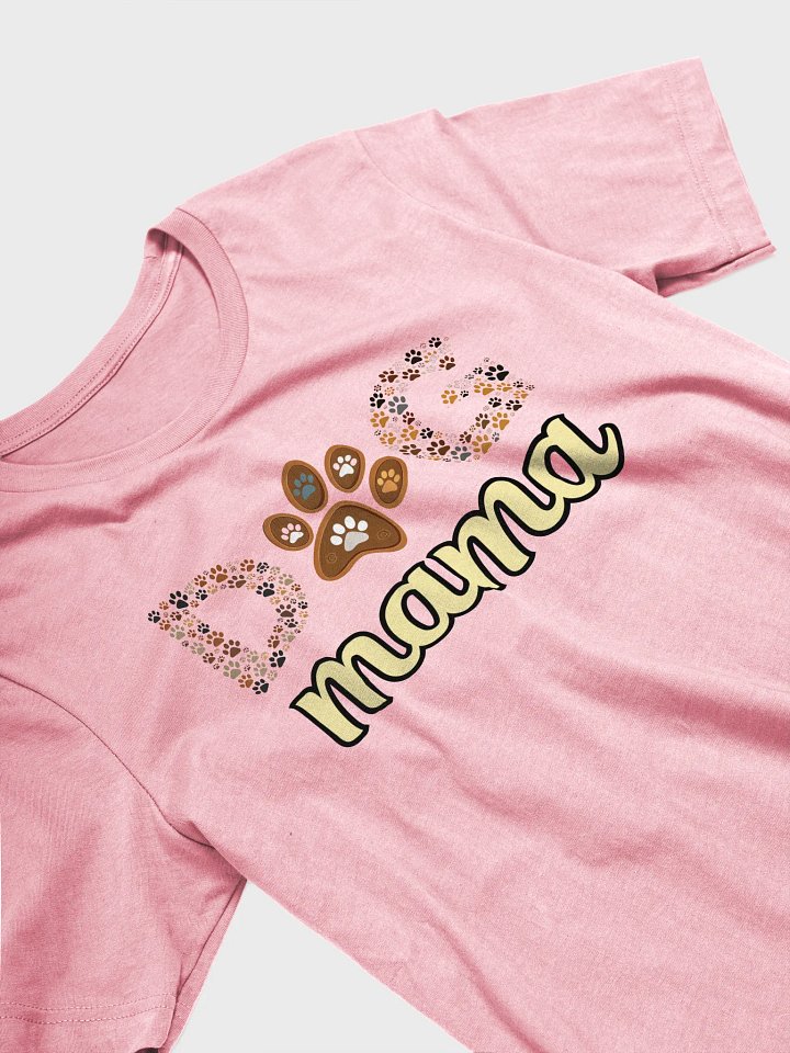 Dog Mama Paw Prints Earthy T-Shirt product image (2)
