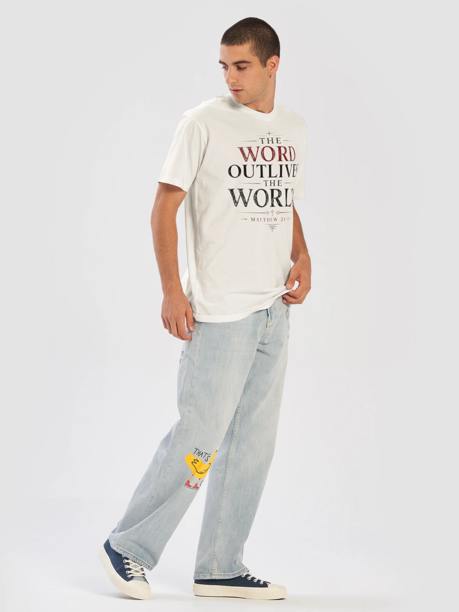 The Word Outlives the World Heritage Tee product image (14)