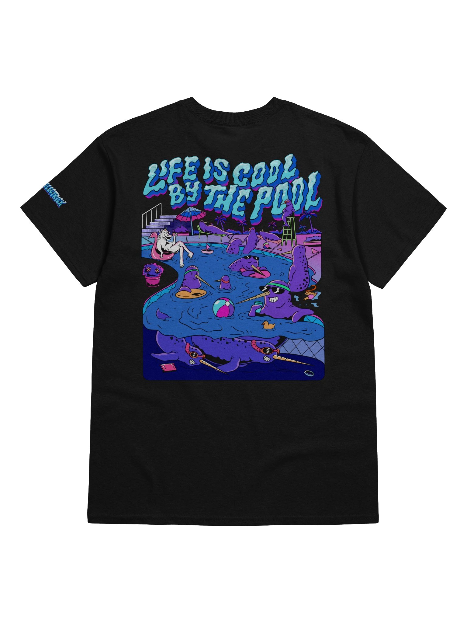 CommUNIty Pool (Heavyweight Tee, Large Design on Back)  product image (22)