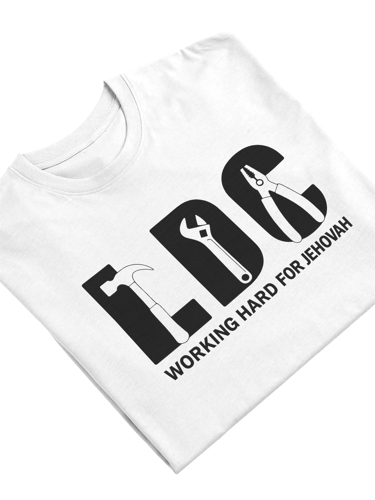 LDC Volunteer Tee – Heavyweight Cotton | Working Hard for Jehovah product image (10)