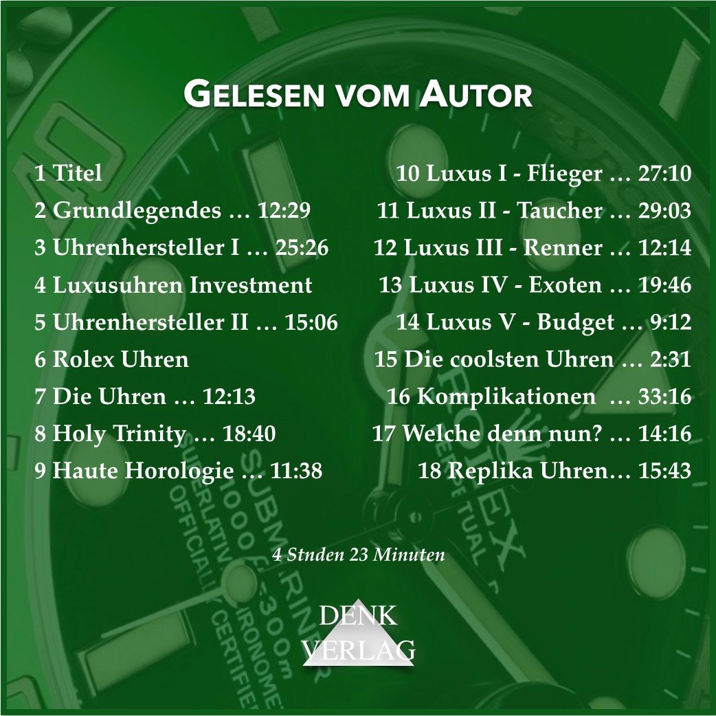 Copy of Luxusuhren - Hörbuch CD product image (2)