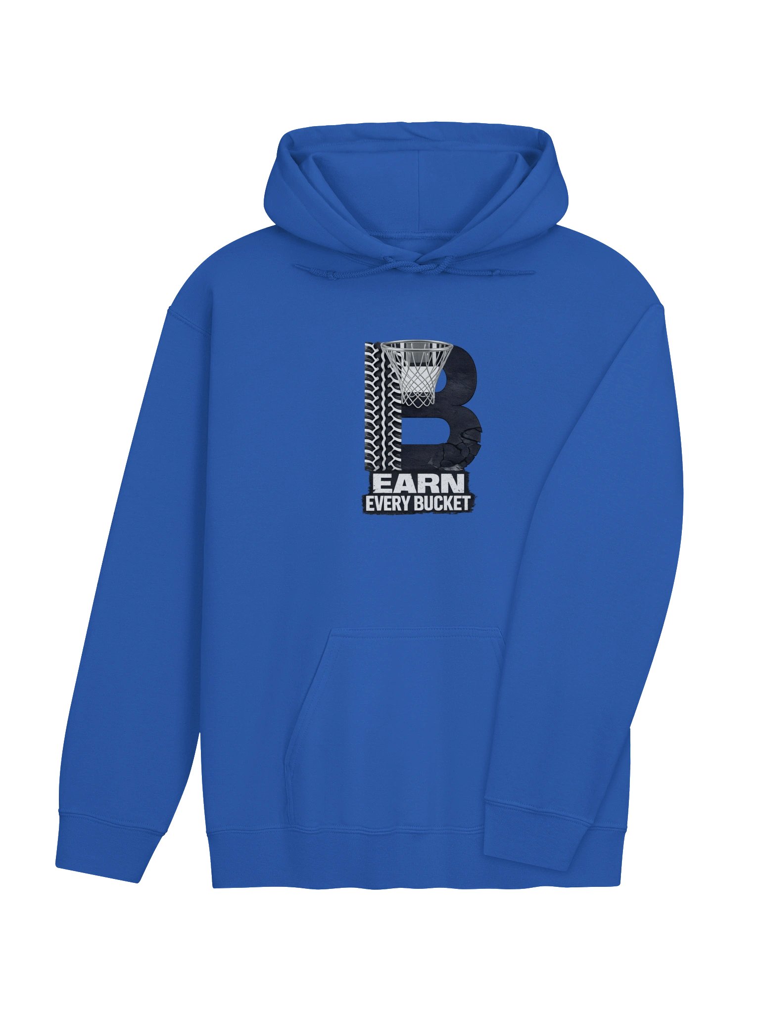 Blacktop Brand Earn Every Bucket Basketball Hoodie product image (4)