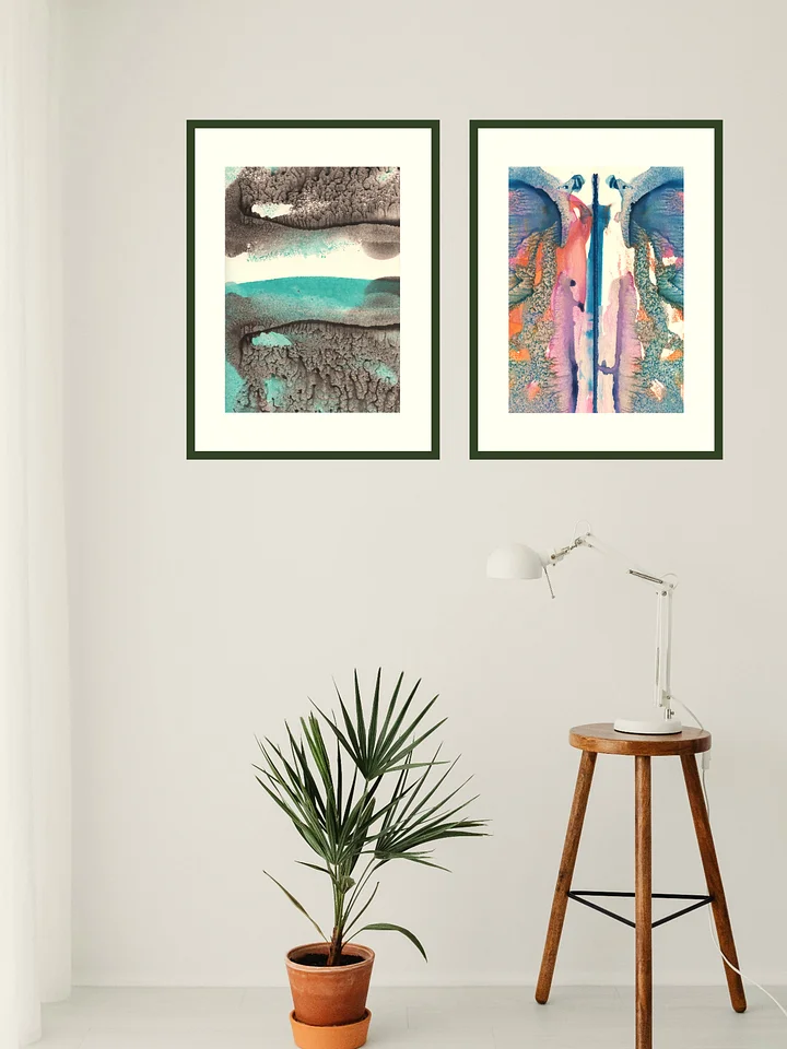 Rorschach - Turquoise and multicoloured product image (2)