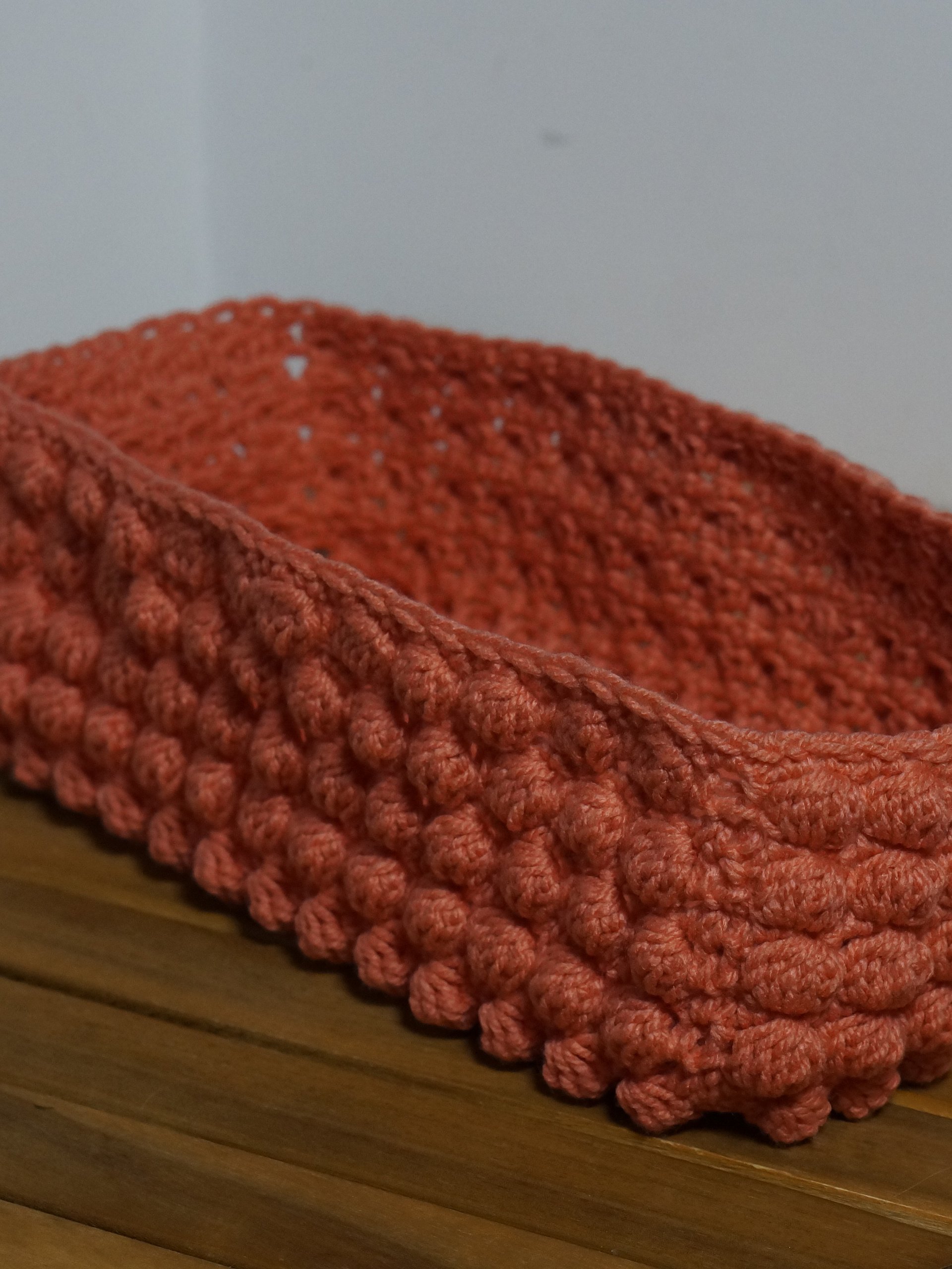 Bobble basket Crochet pattern product image (9)