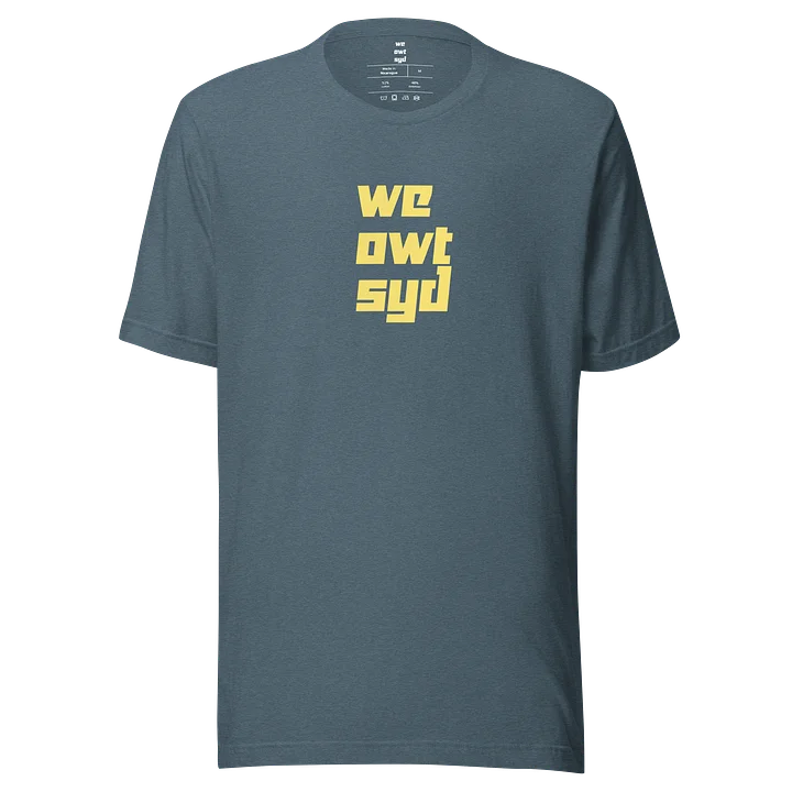 WeOwtsyd Gen 2 Premium T-Shirt - Grey / Yellow product image (1)