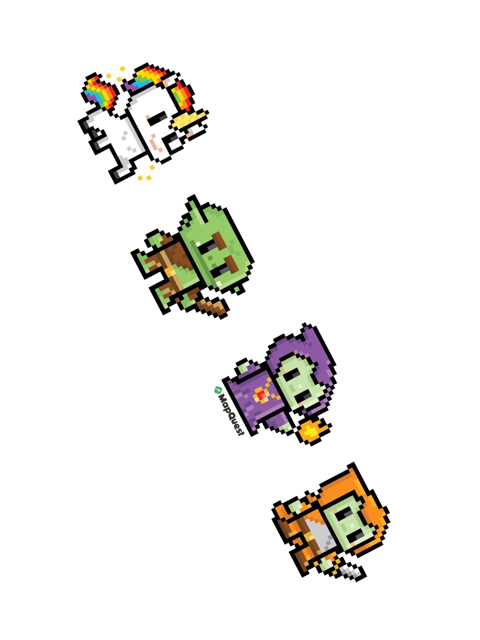 Just the Questies Laptop Sticker product image (2)