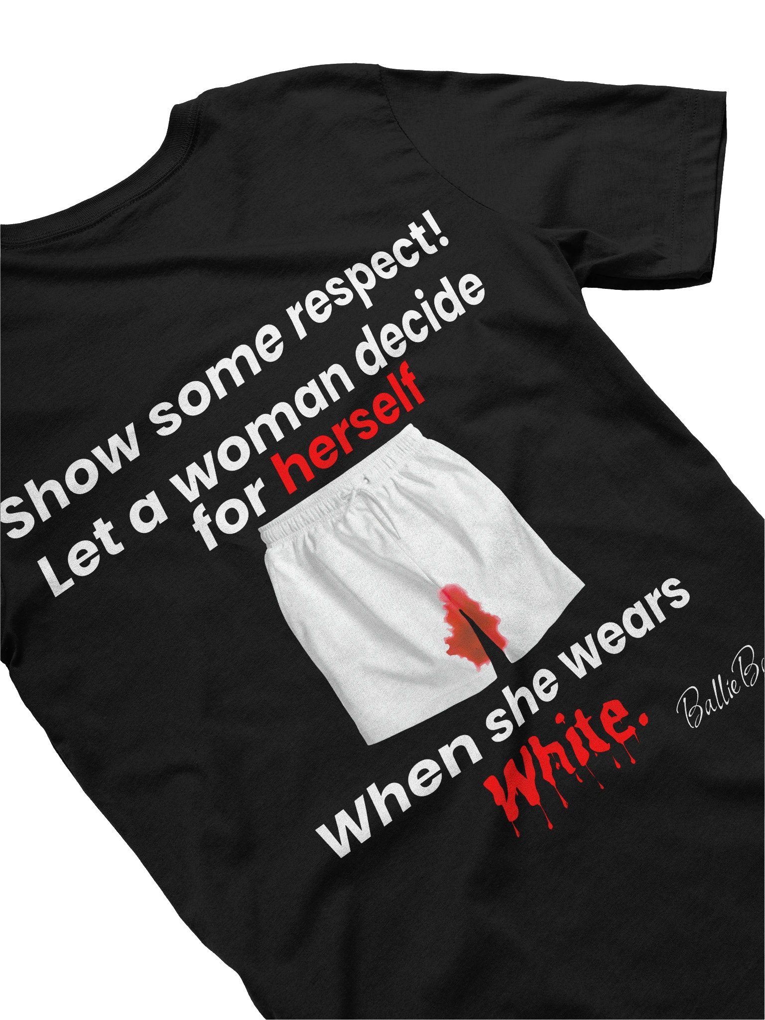 Show some respect! Let a woman decide for herself when she wears white. product image (4)