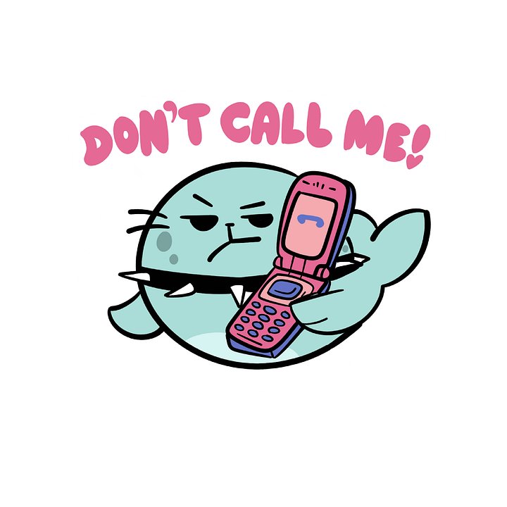 Don't Call me-Sticker product image (1)