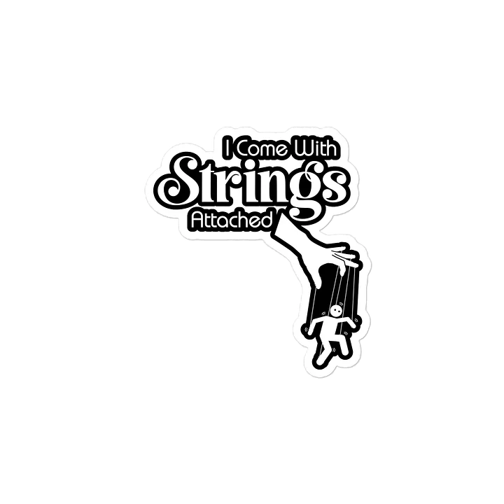 Strings Attached Die-Cut Stickers product image (2)