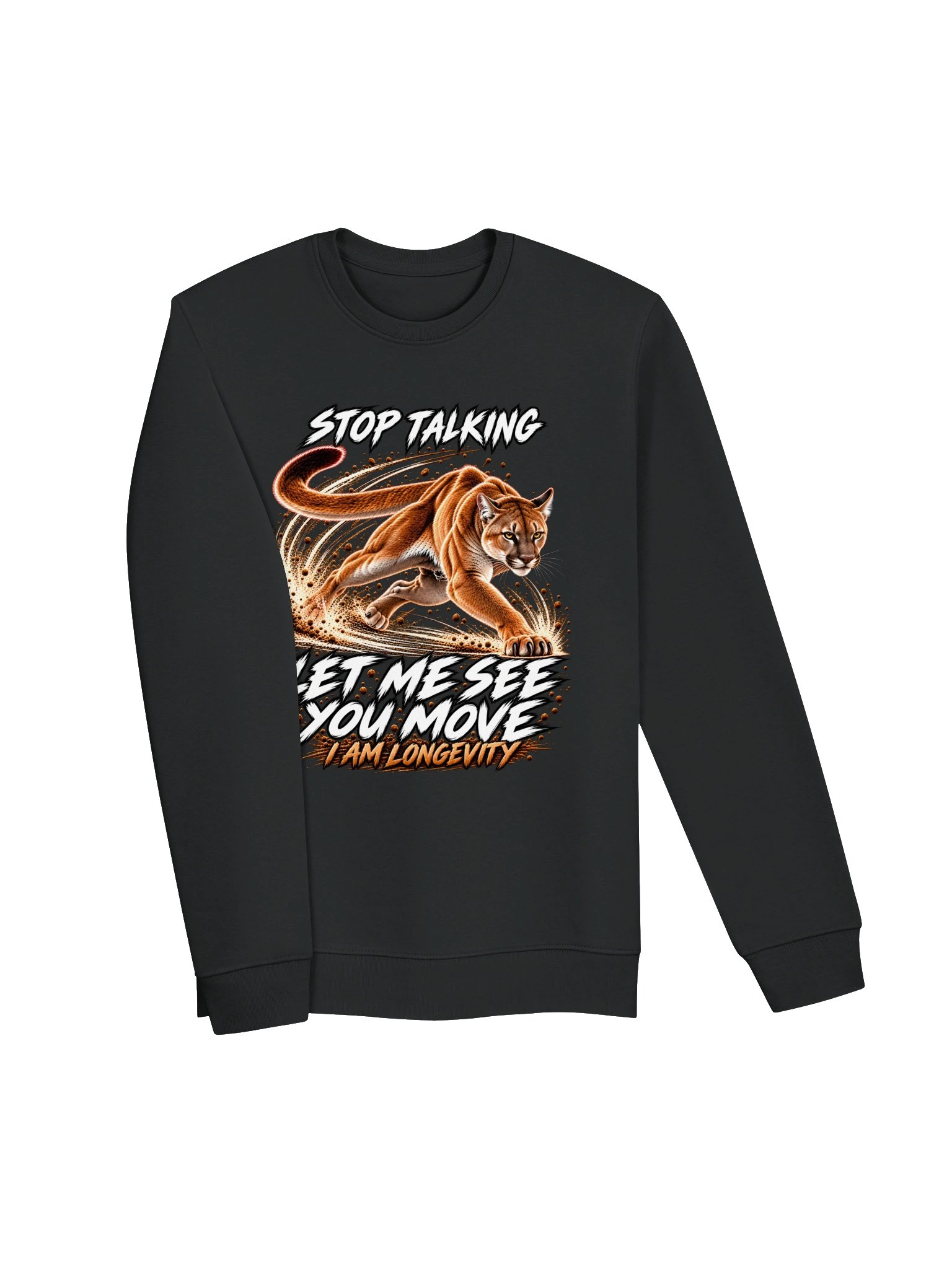 Stop Talking Puma Graphic Sweatshirt product image (3)