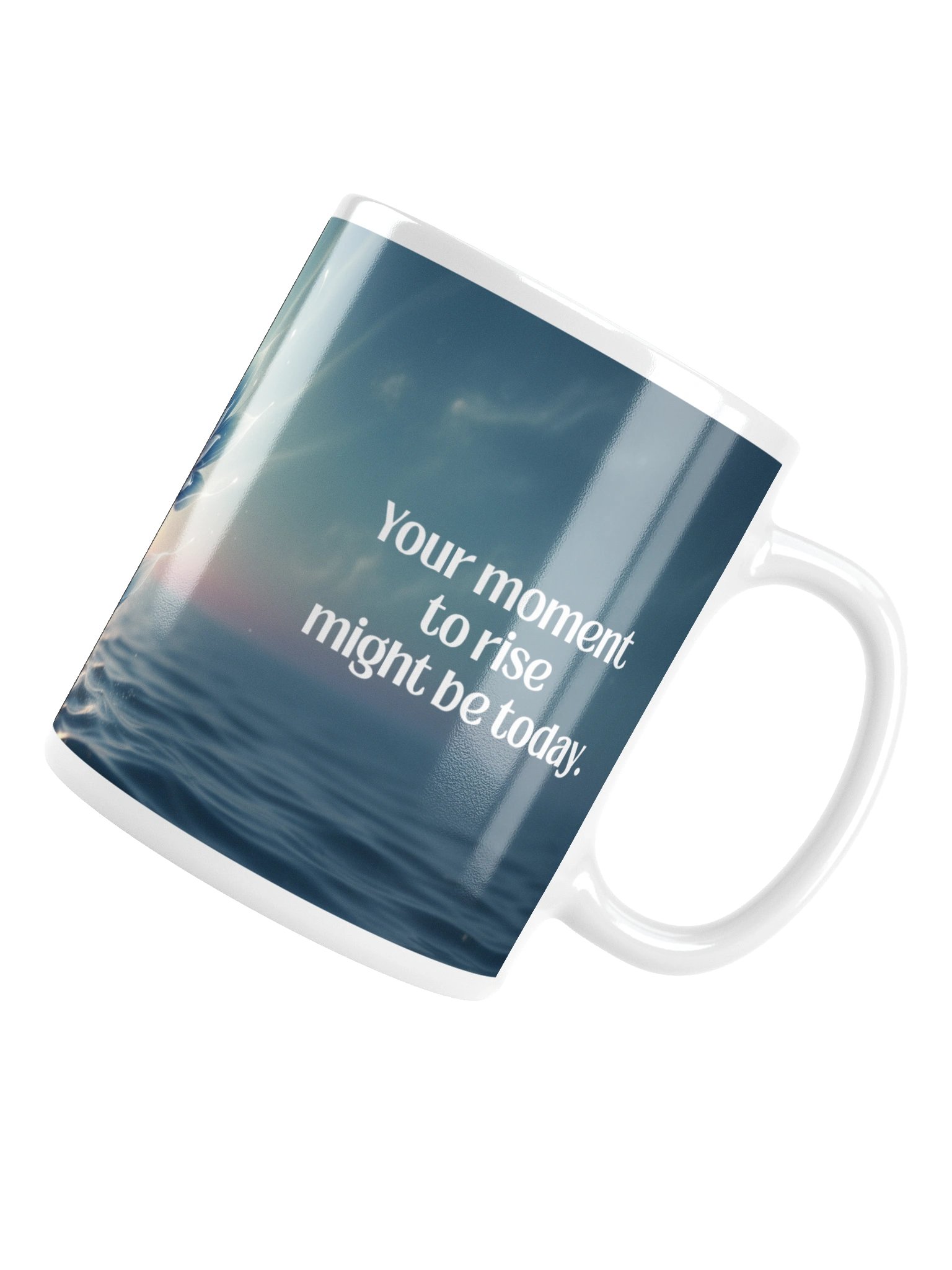 Moment to Rise Momentum Mug – Ocean Bloom product image (4)