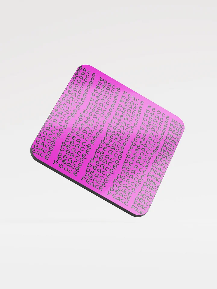 Peace 2 Coaster (Pink) product image (1)
