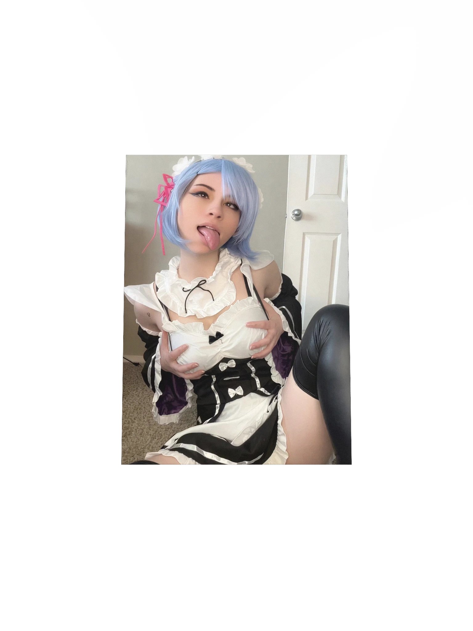 Cosplay Corner – Kamii_0124 as Rem from Re:Zero Enhanced Matte Poster product image (28)