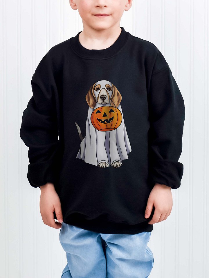 Halloween Beagle Youth Sweatshirt product image (1)