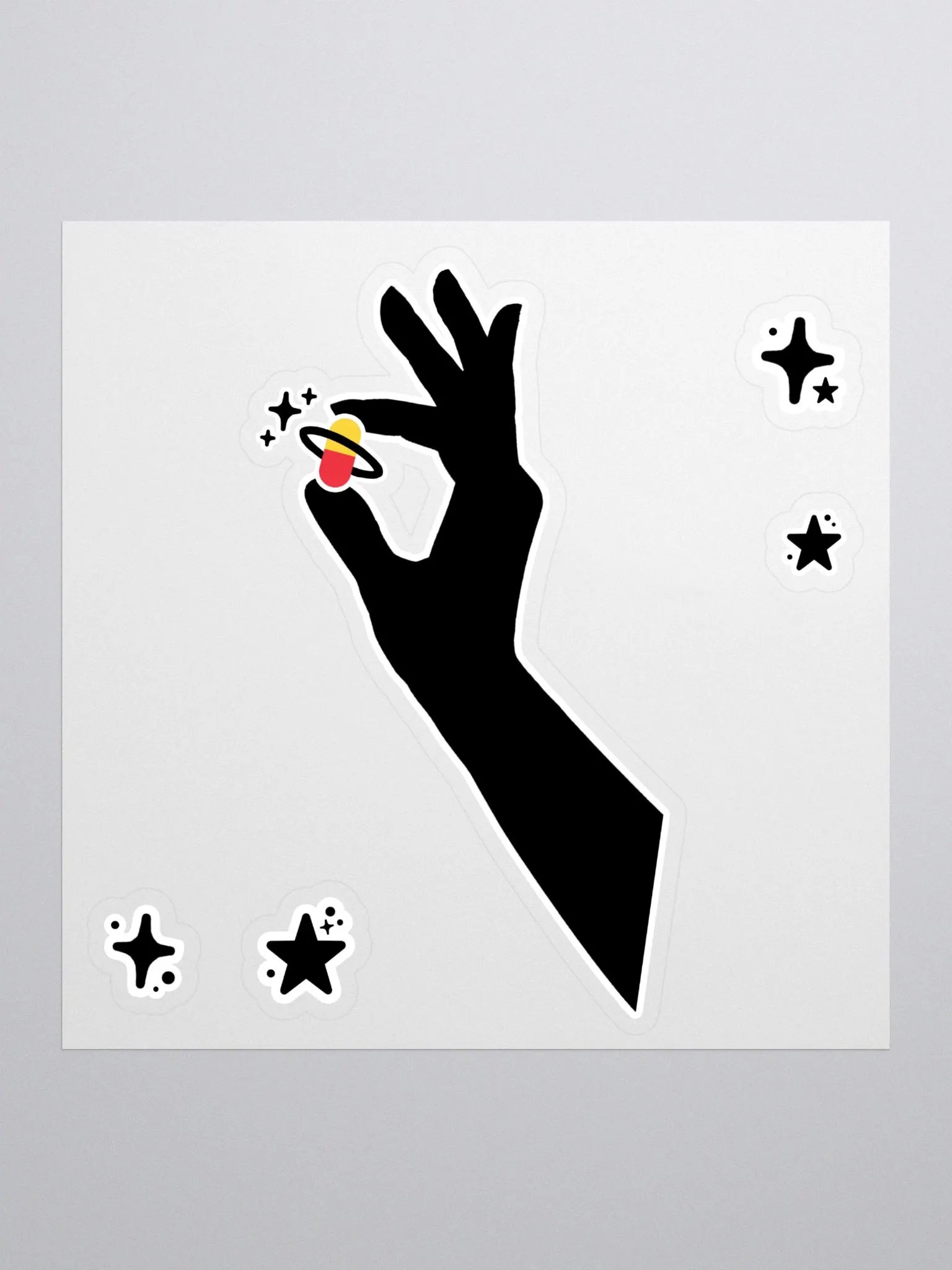 Hand Of Fate Sticker Sheet product image (1)