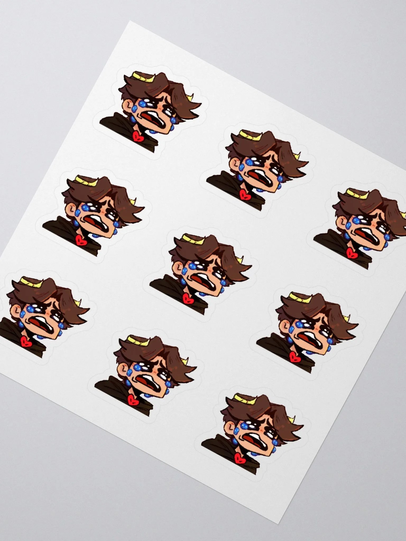 Nukeri Emote Sticker Set - 9x Sad product image (4)