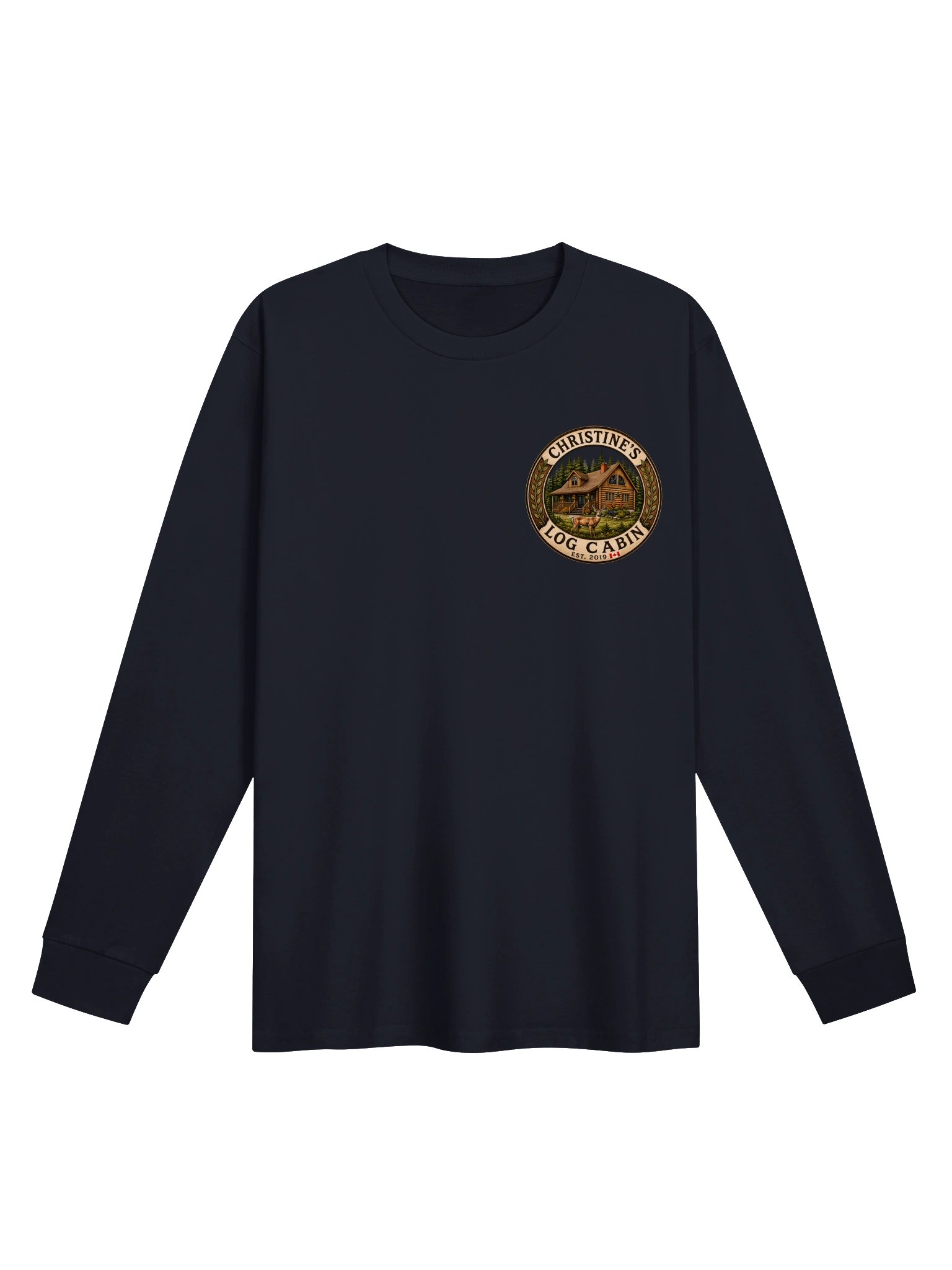 Christine’s Log Cabin Weekend Long Tee product image (33)