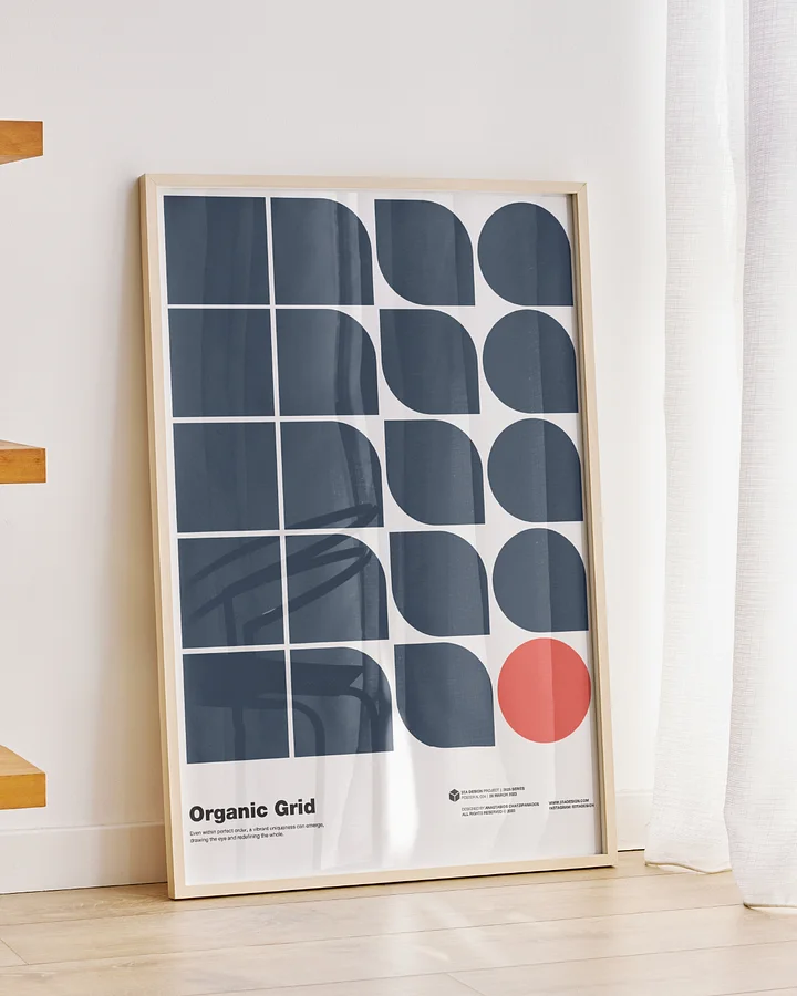 Poster - 004 | Organic Grid product image (2)