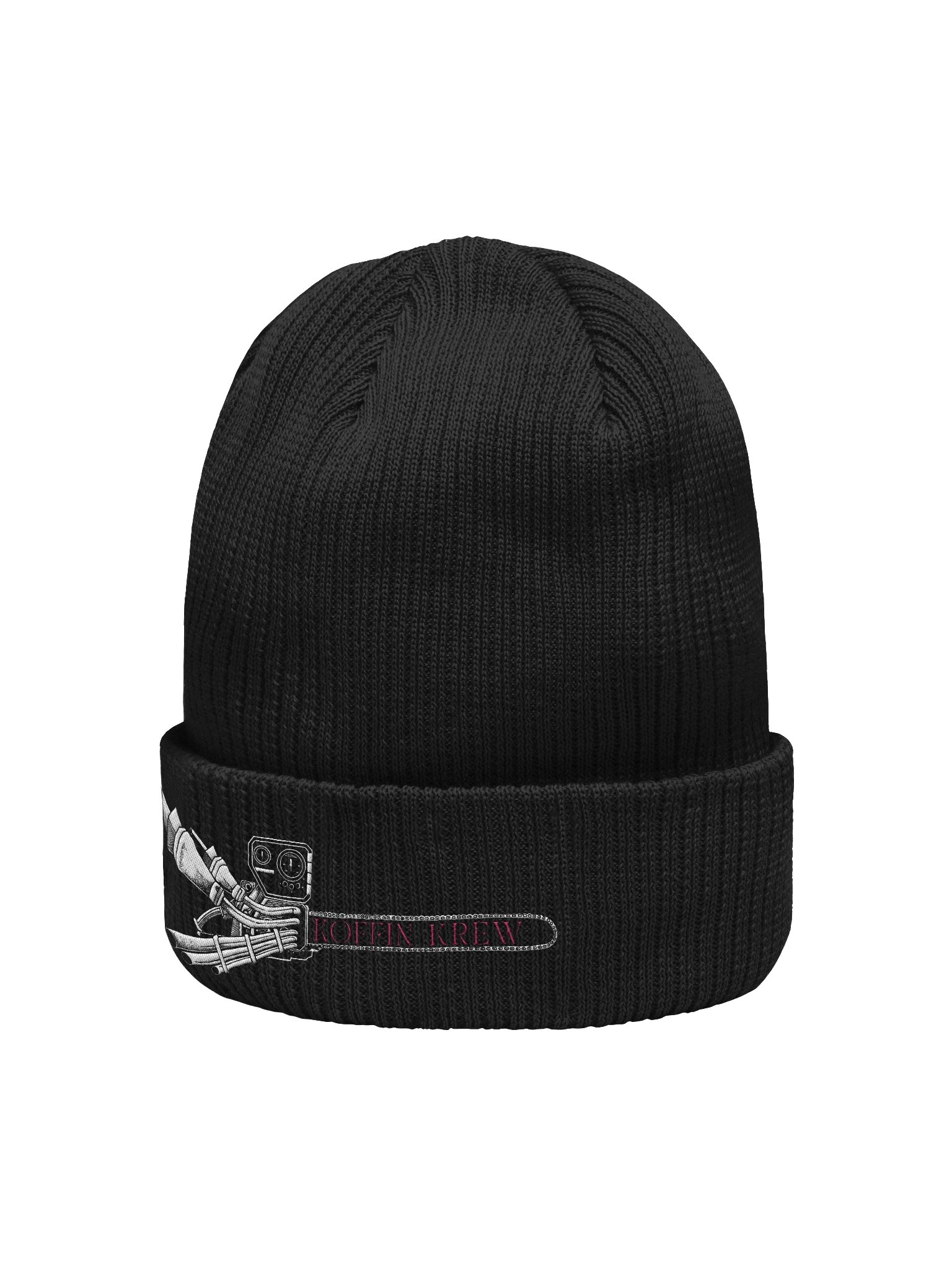 Zombie Hunter Organic Ribbed Beanie product image (2)