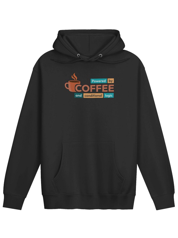 Powered by coffee hoodie product image (1)