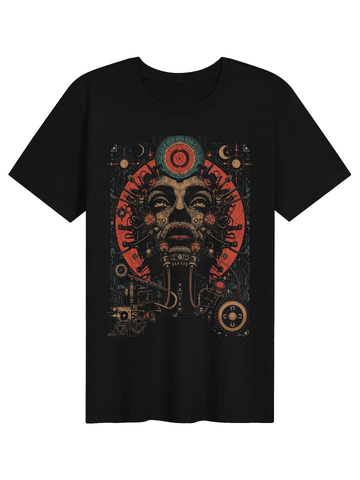 Surreal Machine Face Lightweight T-Shirt product image (1)
