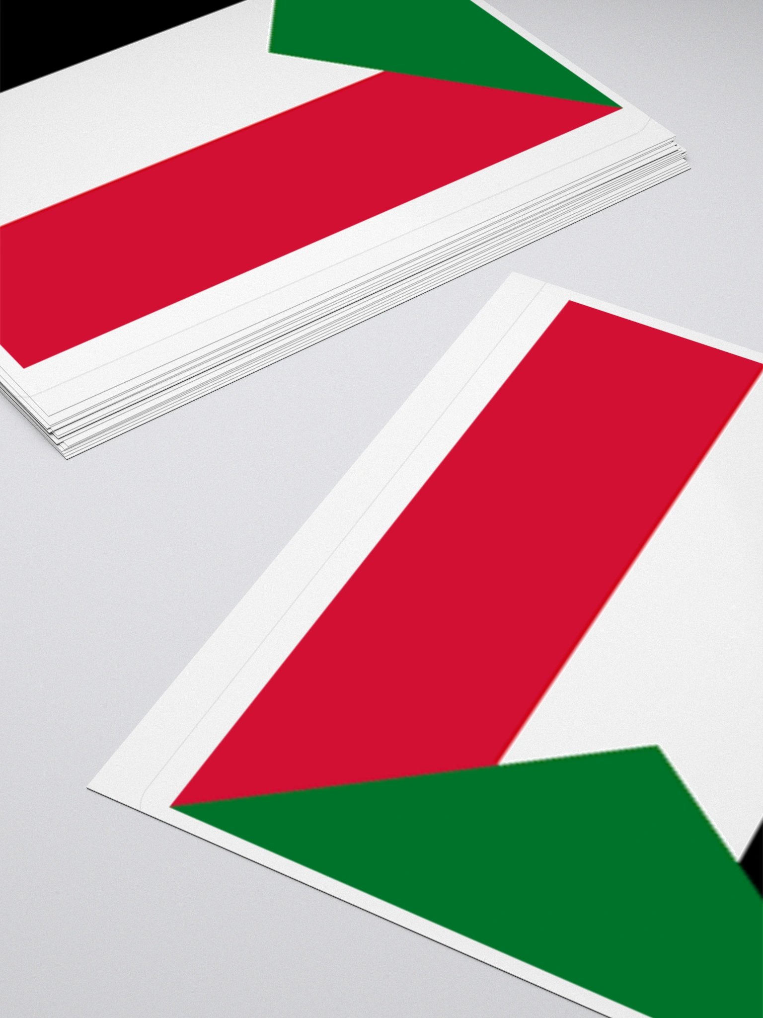 Exclusive Sudan Flag Kiss-Cut Stickers - High-Quality Vinyl, Multiple Sizes product image (11)