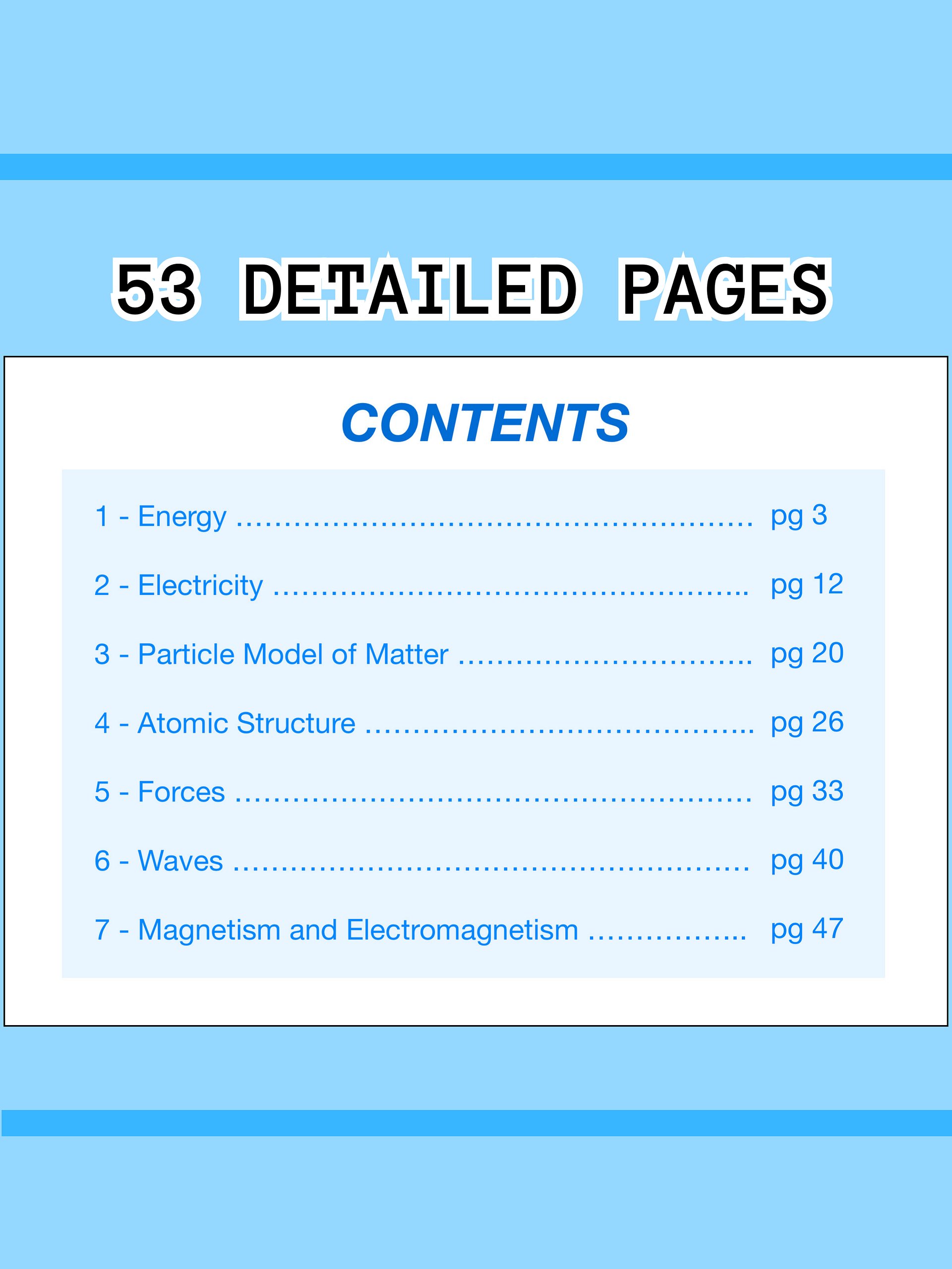 The WHOLE of AQA GCSE Physics Revision Notes (50+ Pages) | Revision Made Easy product image (2)