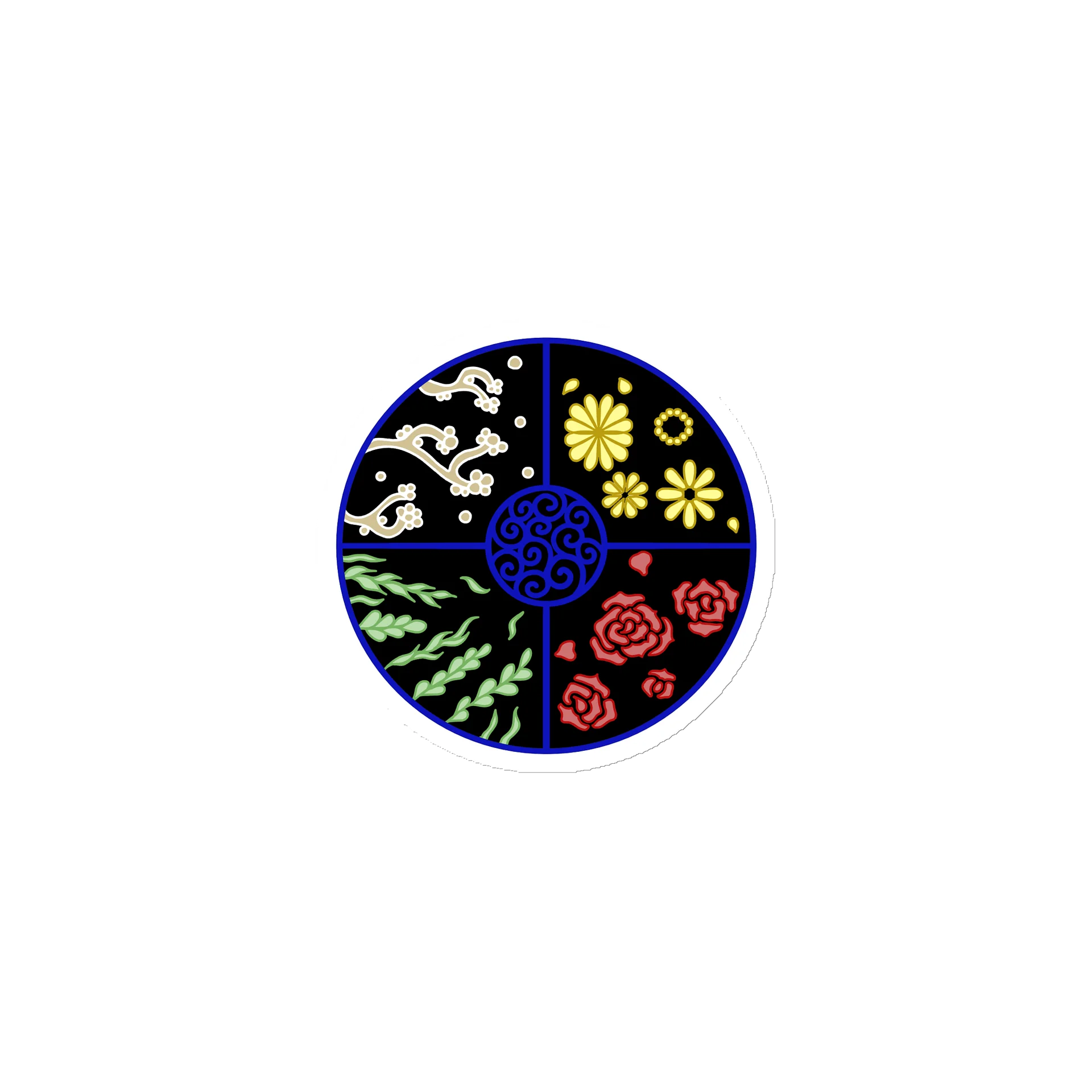 Natura Medicine Wheel Magnet product image (1)